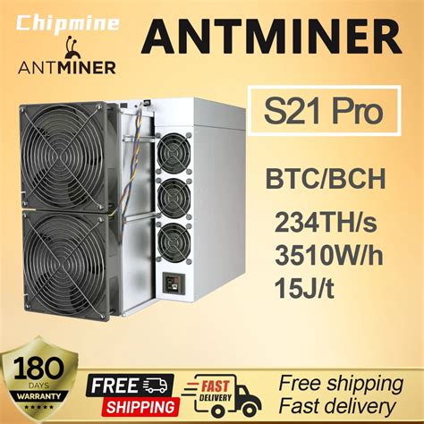 Bitmain Antminer S Pro Btc Bch Bsv Bitcoin Miner Th S W H J