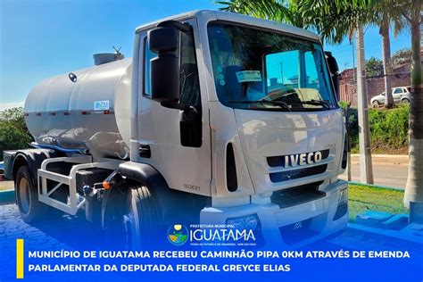 Iguatama Agora Prefeitura Municipal De Iguatama Adquire Caminhão Pipa