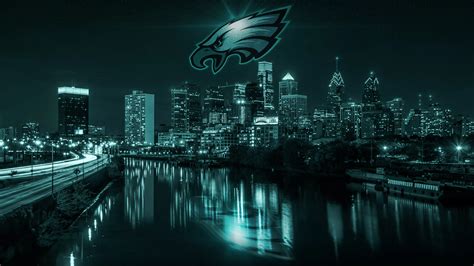 Philadelphia Eagles Wallpaper in Black and White