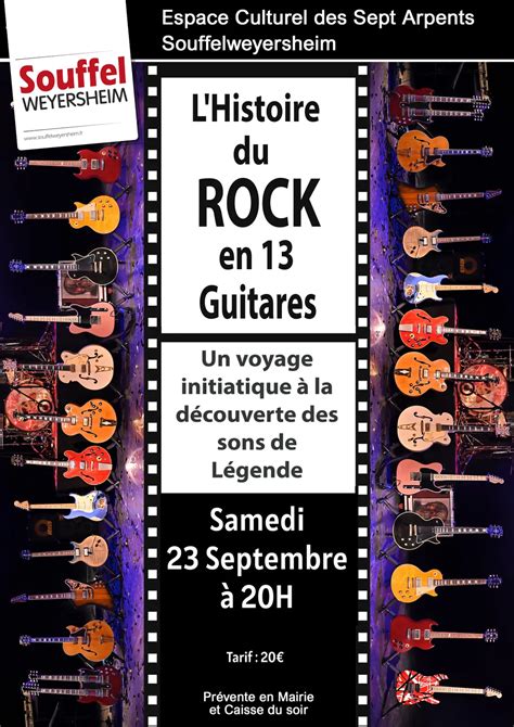 L Histoire Du Rock En Guitares