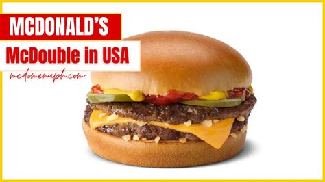 Mcdonald's USA - McDonald's Menu