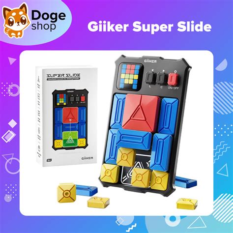 Jual Giiker Super Slide Jigsaw Puzzle Board Game Edukasi D Handheld