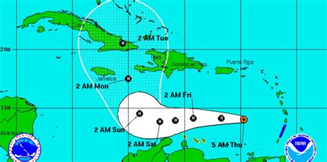 Matthew se convierte en huracán al sur de Puerto Rico