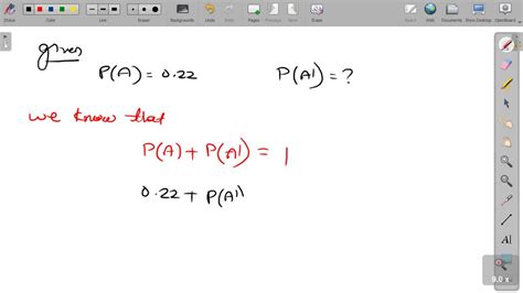 SOLVED Use The Given Information To Find The Indicated Probability P A