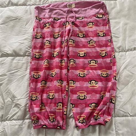 Paul Frank Women S Pink And Brown Pajamas Depop