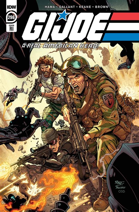 G I Joe A Real American Hero 296 10 Copy Royle Cover Fresh Comics