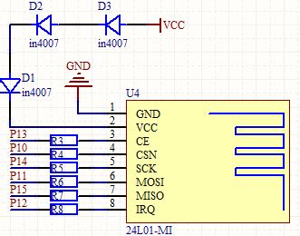 The Schematic Diagram of the NRF24L01 Wireless Module | Download ...