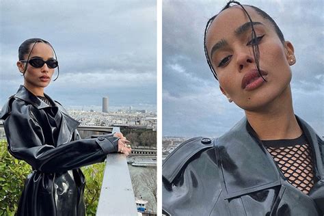 The best catwoman-inspired outfits Zoë Kravitz wore on 'The Batman' tour