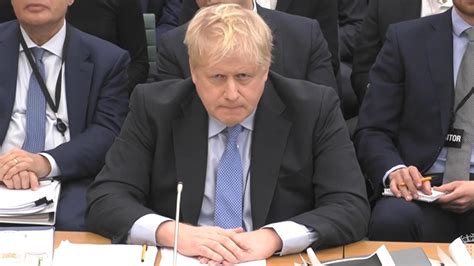 Boris Johnson Sent Findings Of Privileges Committee Partygate Probe Itv News