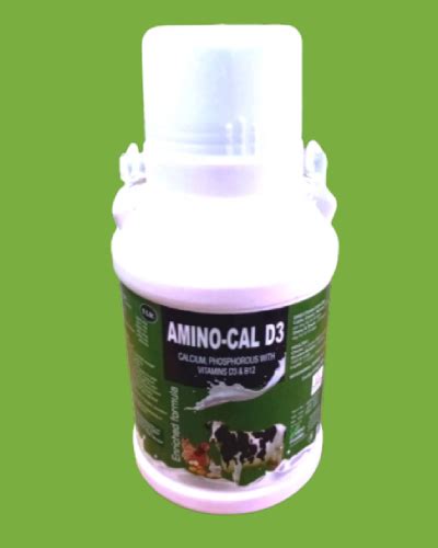 Amino Cal D3 Vitamin And Calcium Supplement Livestock Poultry