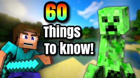 Things You Need To Know About Minecraft Best Survival Guide Youtube