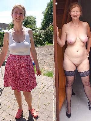 Horny Dressed Undressed Photos Allmaturepornpics