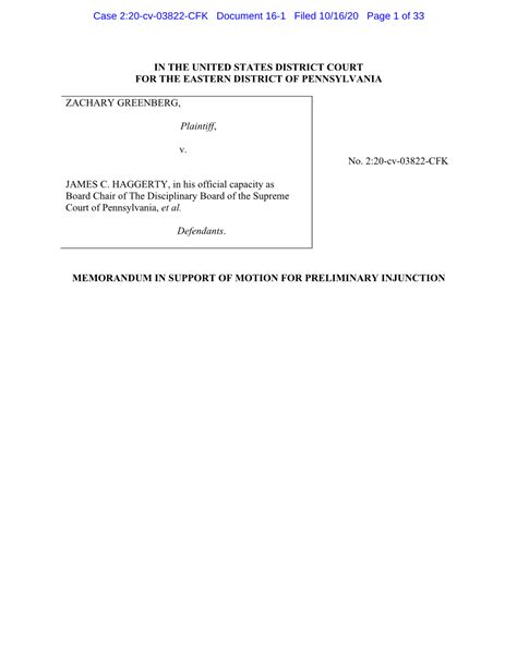 Memorandum In Support Of Motion For Preliminary Injunction Docslib