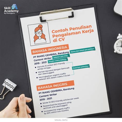 Apa Saja Yang Harus Ada Di Cv Contoh Surat Resmi