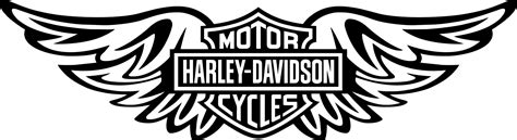 Harley Davidson Wings Logo Style 1 Svgs Etsy