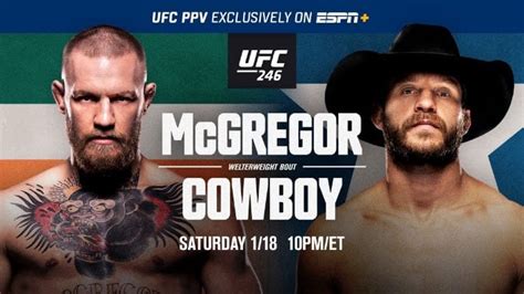 UFC 246 Results: Conor McGregor Destroys Donald Cerrone