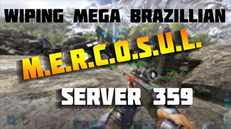 Ark Wiping Mega Brazillian Tribe Server Funny Moments Youtube