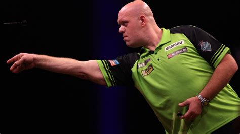 Darts legend Michael van Gerwen looks unrecognisable with hair and trim ...