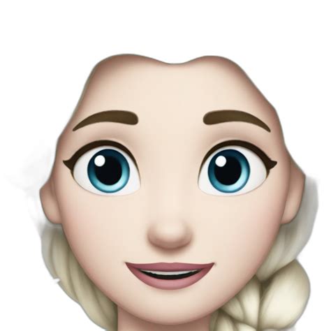 Elsa Frozen Lanzando Hielo Con Las Manos Ai Emoji Generator