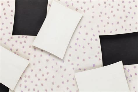 Henryk Stazewski Relief In White Black And Purple 1963 MutualArt