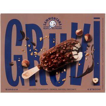 Gelato Stecco Gianduia Gruvi Sammontana G Coop Shop