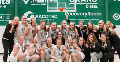 Tapiolan Honka on 19-vuotiaiden tyttöjen Suomen mestari
