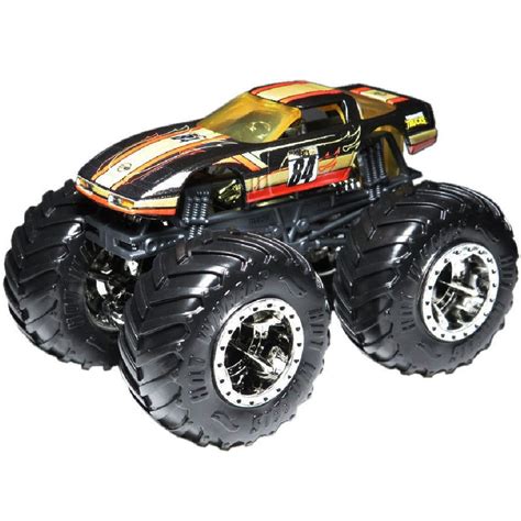 Monster Trucks Corvette Hot Wheels Shopee Brasil