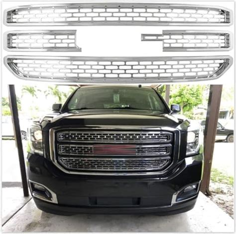 Amazon Meyffon Grill Inserts Chrome Grille Overlay For