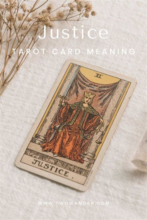 Justice Tarot Card Meaning Two Wander X Elysium Rituals Tarot Card