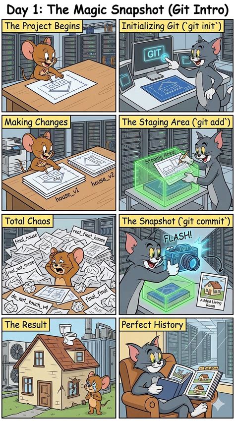 Day 1: The Magic Time Machine — Introduction to Git & Version Control