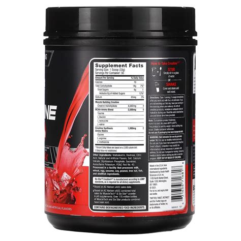 Sixstar Creatine X3 Fruit Punch 218 Lbs 990 G