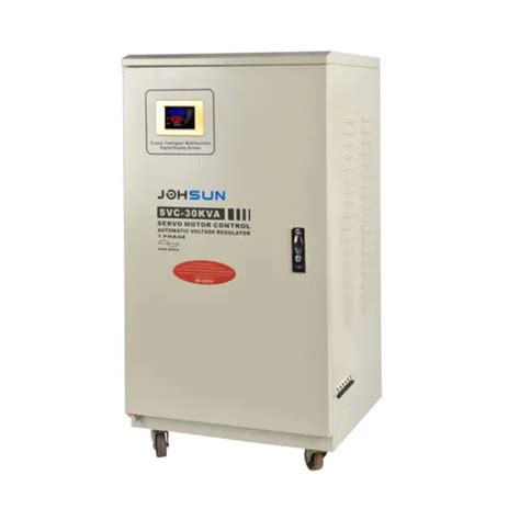 Svc Single Phase Full Automatic Servo Motor Stabilizer V Voltage