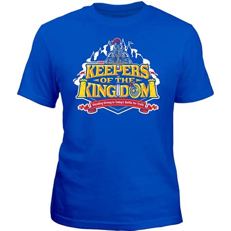 Royal T Shirt Adult S Keepers Of The Kingdom Vbs 2023