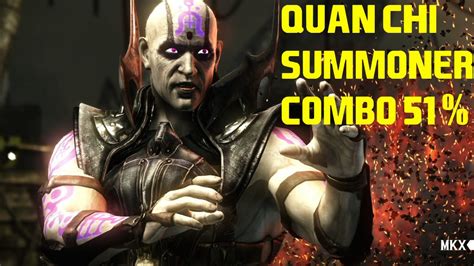 Mortal Kombat X Quan Chi Summoner Combo Reset 60 Corner No Bar YouTube