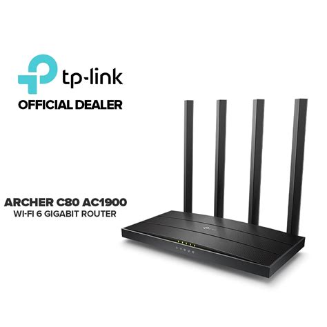 Tp Link Archer C80 Ac1900 2 4ghz And 5ghz Dual Band Wireless Mu Mimo Wi Fi Router Shopee Philippines