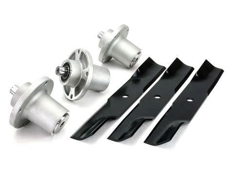 Spindle Blade And Belt Deck Rebuild Kit For Hustler Raptor SD 54 Home