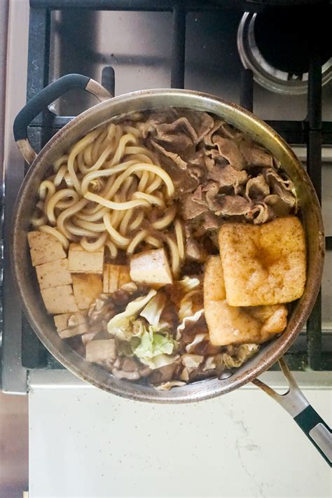 Easy Sukiyaki Recipe Japanese Beef Hot Pot Mochi Mommy