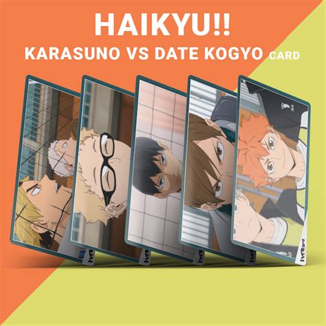 Jual Haikyu Photocard Karasuno High VS Date Kogyo Shopee Indonesia