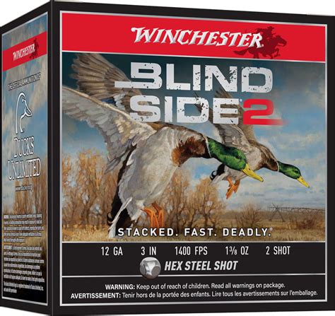 Winchester® Blind Side 2® 12 Gauge 3” Waterfowl Shotshells Cabelas