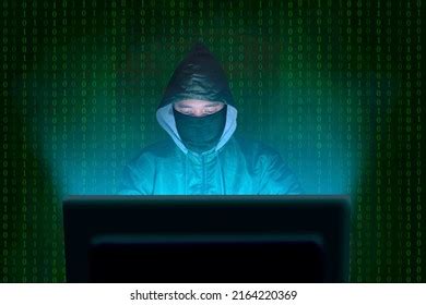 Guy Black Hoodie Themed Hacker Stock Photo 2164220369 | Shutterstock