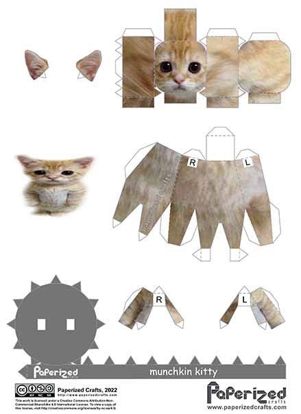 Wasaaaa Anime Crafts 3d Paper Crafts Cat Crafts Paper Toys Paper