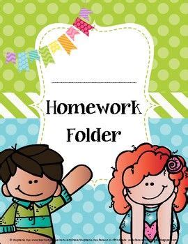 Holiday Homework Cover Page Design