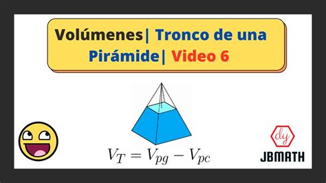 Volumen del Tronco de una Pirámide YouTube