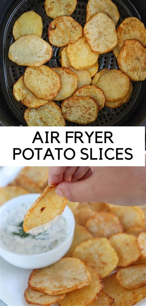 Air Fryer Sliced Potatoes Wholly Tasteful