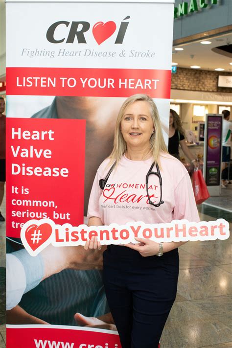 Croí Launches ‘listen To Your Heart Campaign To Promote Heart Valve