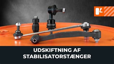 Hvordan udskiftes stabilisatorstang på en bil