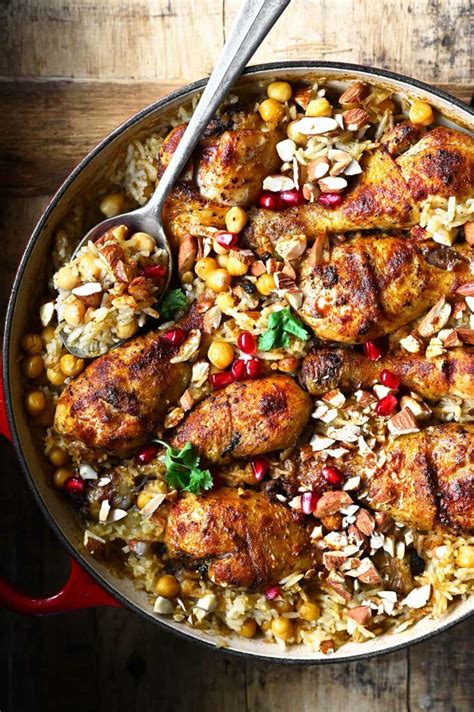 Persian Style Chicken With Rice Serving Dumplings