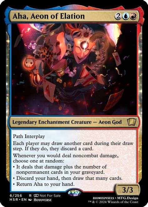 Revising my Honkai Star Rail Aeon Cards : r/custommagic