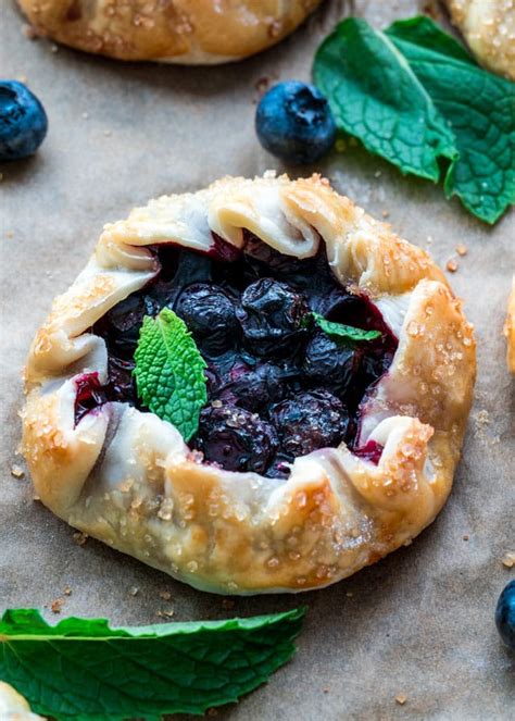 Mini Blueberry Galettes Jo Cooks