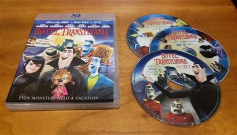 Hotel Transylvania 3d 2d Blu Ray And Dvd 1 Original Animated Movie